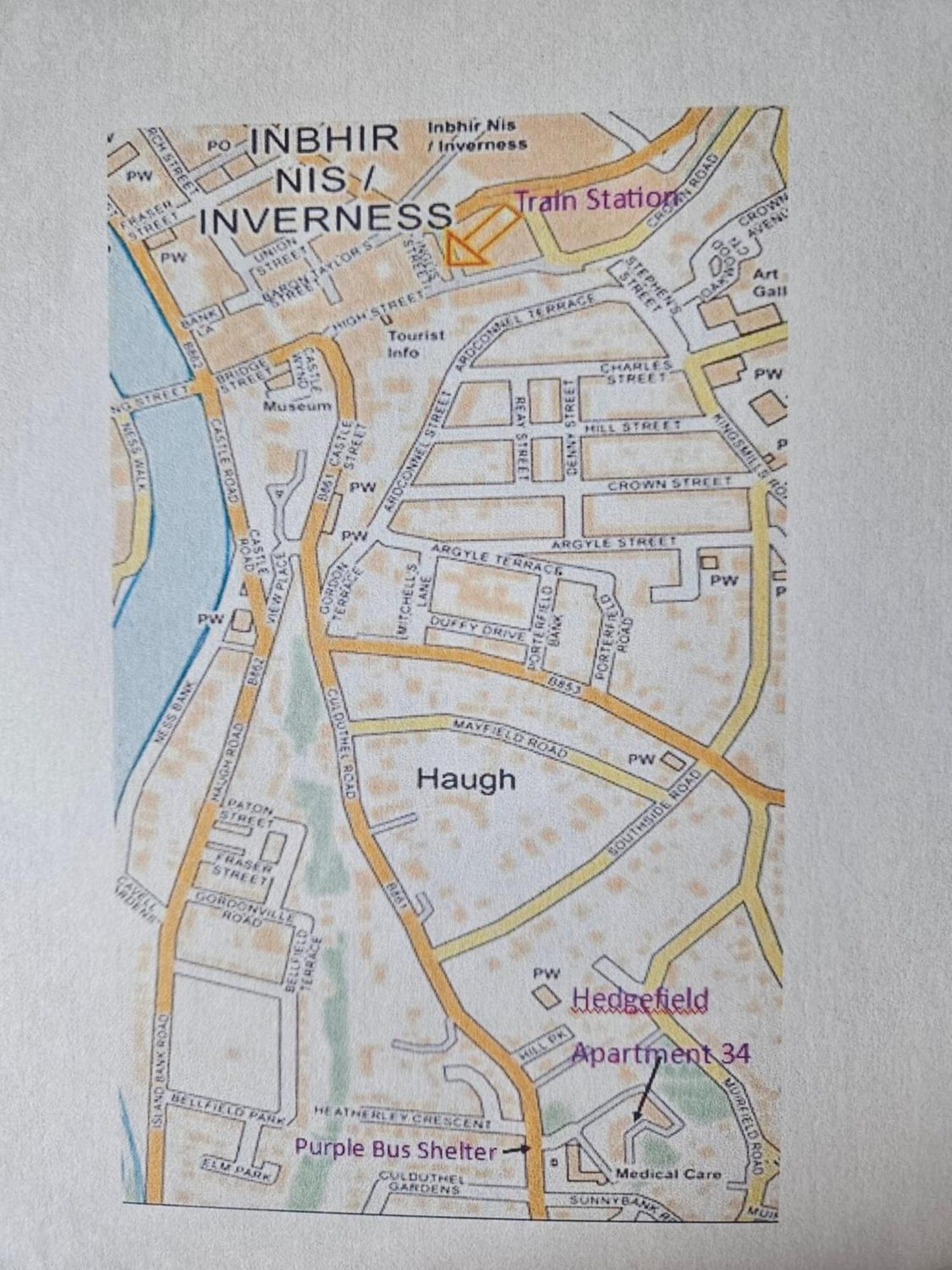 Ferienwohnung Hedgefield House Flat 34 Inverness Exterior foto